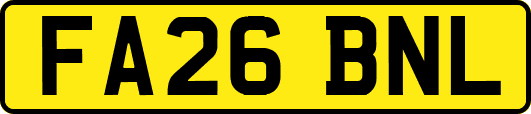 FA26BNL