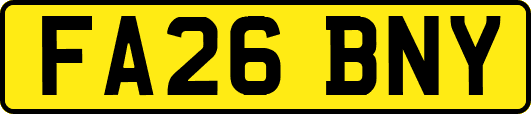 FA26BNY