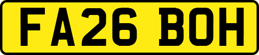 FA26BOH