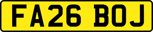 FA26BOJ