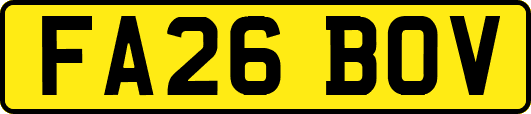 FA26BOV