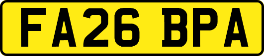 FA26BPA