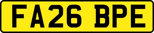 FA26BPE