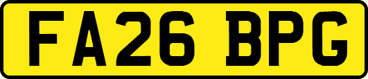 FA26BPG