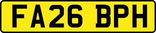 FA26BPH