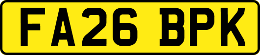 FA26BPK