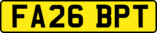 FA26BPT