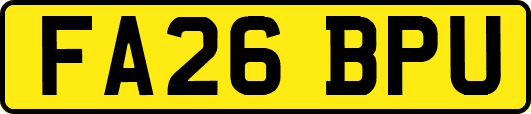 FA26BPU