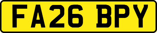 FA26BPY