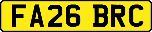 FA26BRC