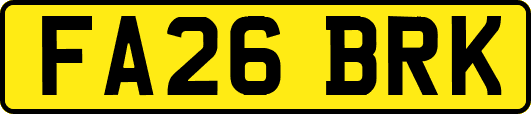FA26BRK