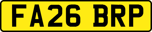 FA26BRP