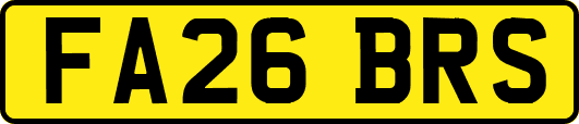 FA26BRS