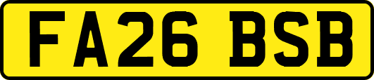 FA26BSB