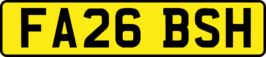 FA26BSH