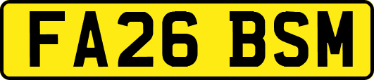 FA26BSM