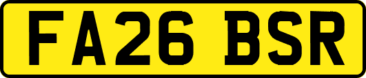 FA26BSR
