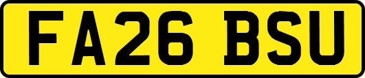 FA26BSU