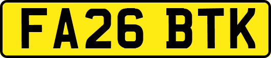 FA26BTK