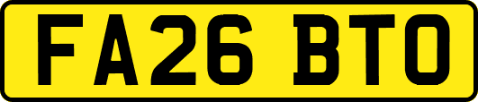 FA26BTO