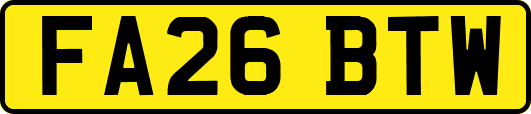 FA26BTW
