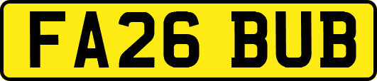 FA26BUB