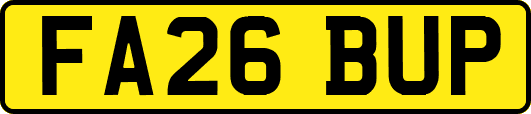 FA26BUP