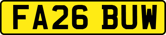 FA26BUW