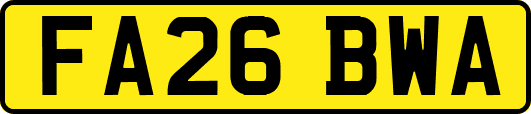 FA26BWA