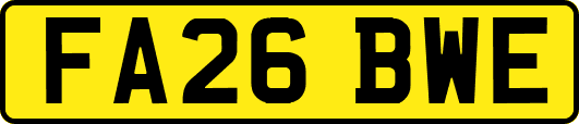 FA26BWE
