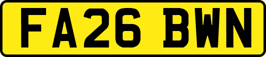 FA26BWN