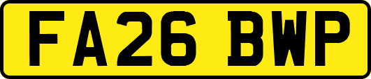 FA26BWP