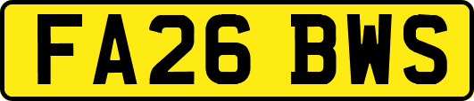 FA26BWS