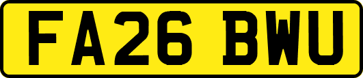 FA26BWU