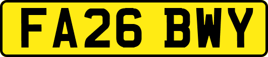 FA26BWY