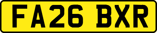 FA26BXR