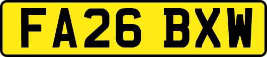 FA26BXW