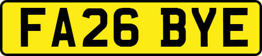 FA26BYE
