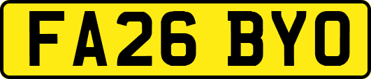 FA26BYO