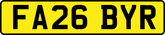 FA26BYR