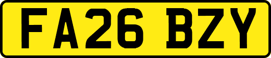 FA26BZY