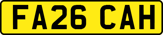 FA26CAH