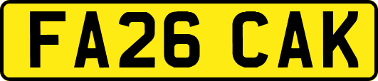FA26CAK