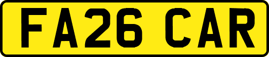 FA26CAR