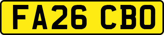 FA26CBO