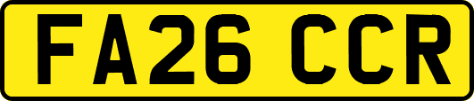 FA26CCR