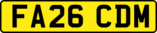FA26CDM