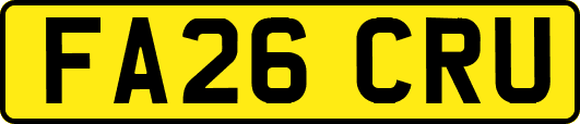 FA26CRU