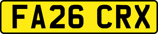 FA26CRX