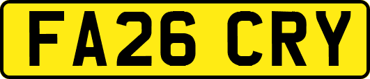 FA26CRY